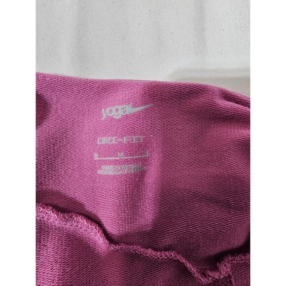 Nike Dri-FIT Yoga Jumpsuit Womens Medium M Fuchsia Pink Sleeveless One Piece EUC - Picture 7 of 13